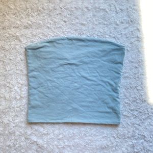 Baby blue Jenny tube top brandy Melville